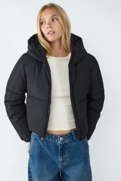 Balmohk Abrigo acolchado capucha^Mujer Chaquetas