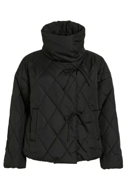 Vila Abrigo acolchado cuello chimenea^Mujer Abrigos