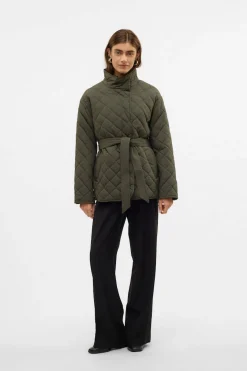 Vero Moda Abrigo acolchado cuello subido^Mujer Abrigos