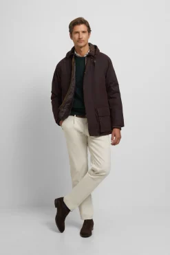 Silbon Abrigo clásico encerado^Hombre Abrigos