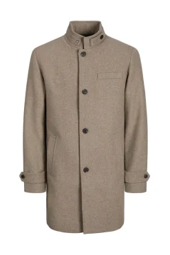 Jack & Jones Abrigo corto de lana con cuello alto^Hombre Abrigos