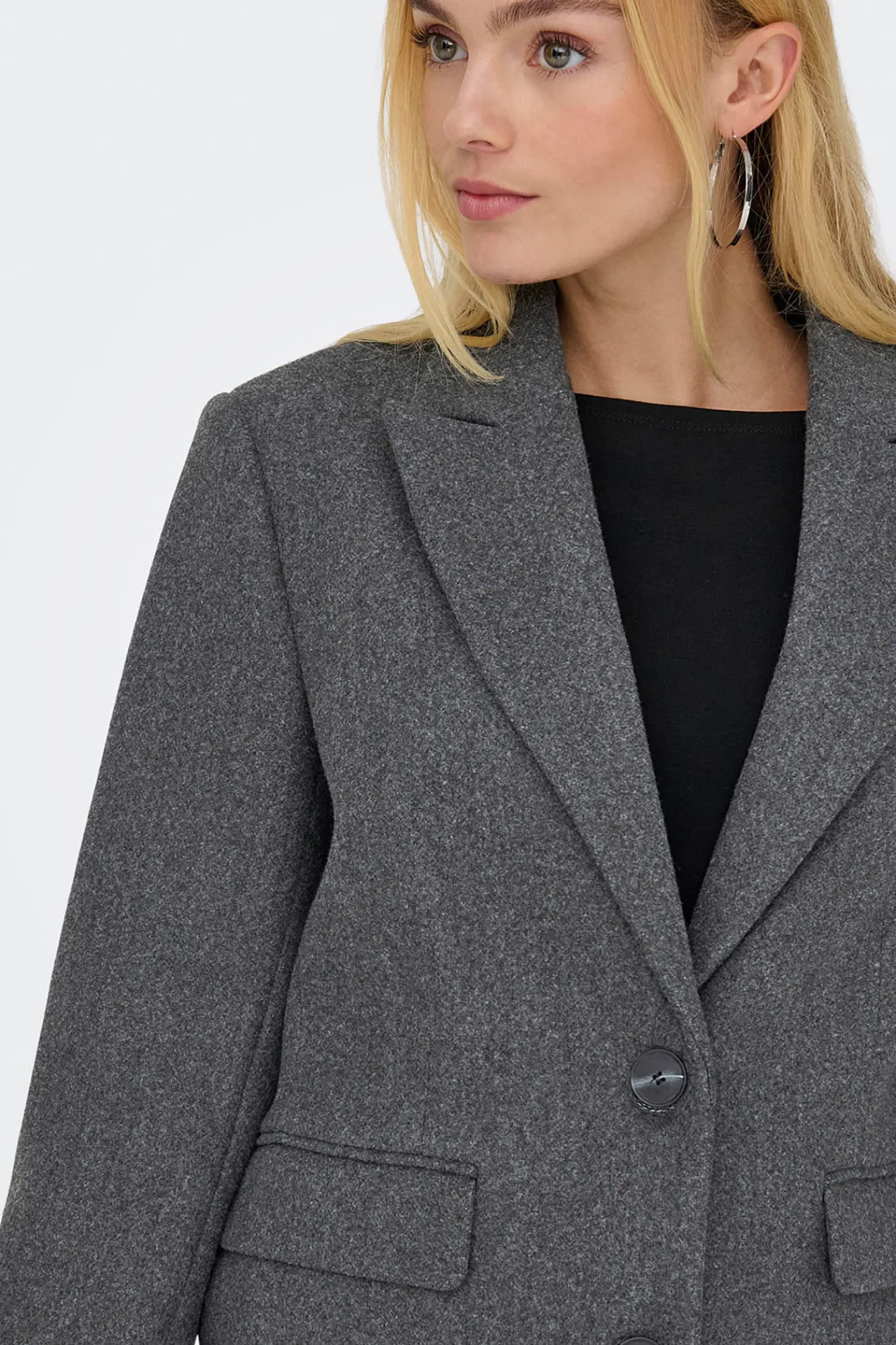 Only Abrigo corto tipo blazer^Mujer Abrigos