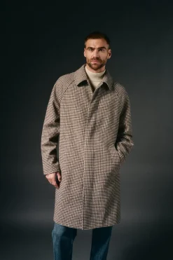 OOTO Abrigo cuadro inglesado^Hombre Abrigos