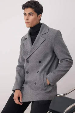 Trendyol Abrigo de corte regular^Hombre Abrigos