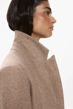 JDY Abrigo de pa&ntilde;o^Mujer Abrigos