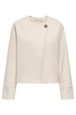 JDY Abrigo de pa&ntilde;o corto^Mujer Abrigos