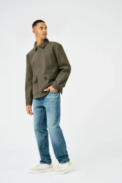 Only & Sons Abrigo de pa&ntilde;o corto^Hombre Abrigos