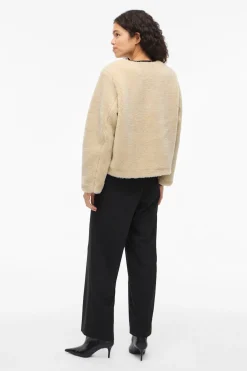 Vila Abrigo efecto borreguillo^Mujer Abrigos