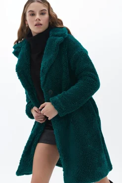 Oxxo Abrigo efecto piel^Mujer Abrigos