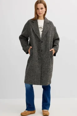 Inside Abrigo espiga hombro ca&iacute;do^Mujer Abrigos