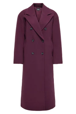 Only Abrigo largo abotonado^Mujer Abrigos