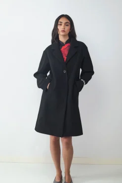 Balmohk Abrigo largo b&aacute;sico^Mujer Abrigos
