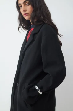 Balmohk Abrigo largo b&aacute;sico^Mujer Abrigos