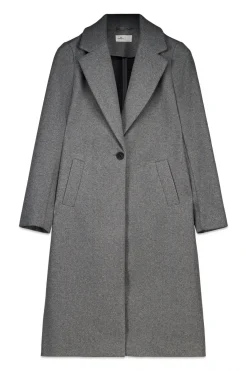 Springfield Abrigo largo bolsillos diagonales^Mujer Abrigos