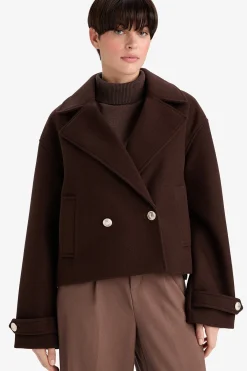 DeFacto Abrigo largo botones^Mujer Abrigos