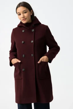 Tiffosi Abrigo Largo con Capucha^Mujer Abrigos