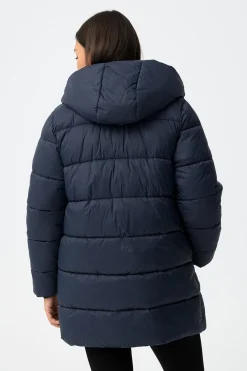 Tiffosi Abrigo Largo de Nailon Acolchado^Mujer Abrigos