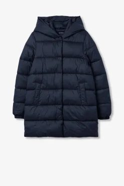 Tiffosi Abrigo Largo de Nailon Acolchado^Mujer Abrigos