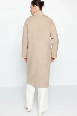 Trendyol Abrigo largo oversize^Mujer Abrigos