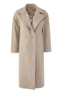 Trendyol Abrigo largo oversize^Mujer Abrigos