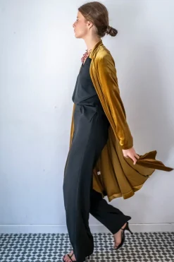 Cul Sac Abrigo midi cuello mao^Mujer Chaquetas|Ropa