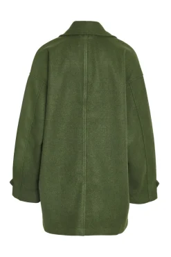 Noisy May Abrigo pa&ntilde;o solapas detalle mangas^Mujer Abrigos