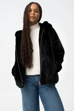 Tiffosi Abrigo Relaxed de Pelo Sint&eacute;tico^Mujer Abrigos