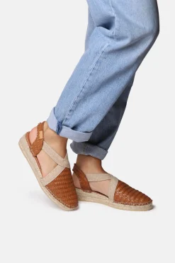 Toni Pons Alpargata cerrada en piel con cu&ntilde;a^Mujer Sandalias