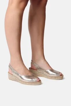 Toni Pons Alpargata de cuña de piel^Mujer Sandalias