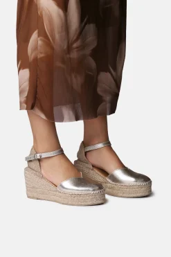 Toni Pons Alpargata en piel con cu&ntilde;a^Mujer Sandalias