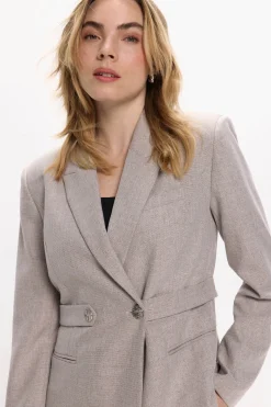 Vila Americana abotonada cruzada^Mujer Chaquetas