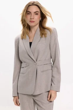 Vila Americana abotonada cruzada^Mujer Chaquetas