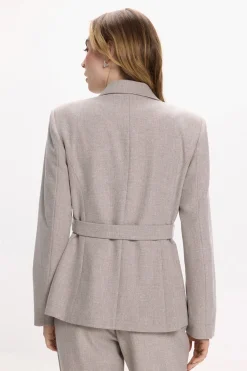 Vila Americana abotonada cruzada^Mujer Chaquetas