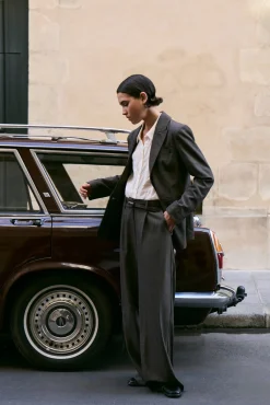 Vila Americana blazer de cuadros^Mujer Chaquetas