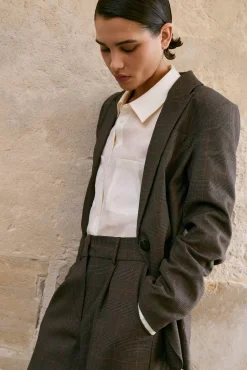 Vila Americana blazer de cuadros^Mujer Chaquetas