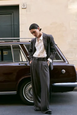 Vila Americana blazer de cuadros^Mujer Chaquetas