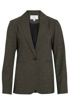 Vila Americana blazer de cuadros^Mujer Chaquetas