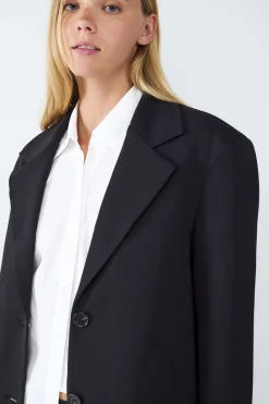 Balmohk Americana oversize^Mujer Chaquetas