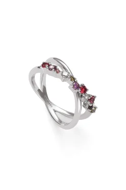 Singularu Anillo Estelar Cross^Mujer Bisutería