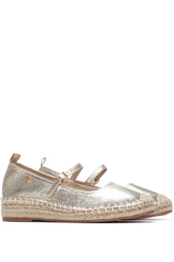 XTI Bailarina Alpargata Acabado Metalizado^Mujer Bailarinas