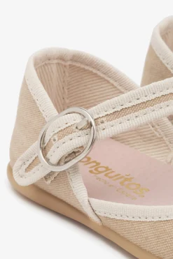 Conguitos Bailarinas Lona^Niños Zapatos