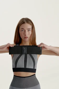 Born Living Yoga Bandas El&aacute;sticas Black & Medium Grey^Mujer Deporte