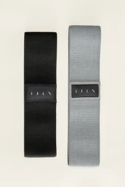 Born Living Yoga Bandas El&aacute;sticas Black & Medium Grey^Mujer Deporte