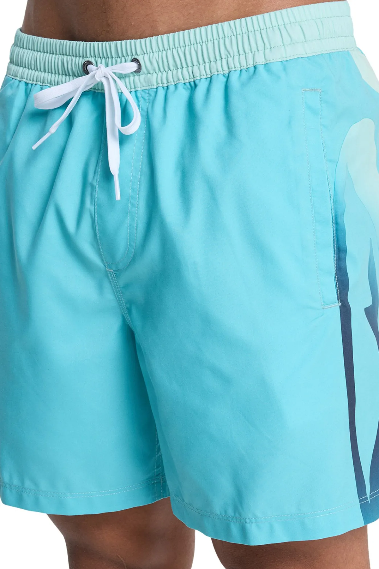 Quiksilver Ba&ntilde;ador corto logo lateral^Hombre Baño