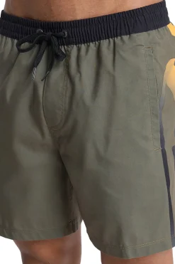 Quiksilver Ba&ntilde;ador corto logo lateral^Hombre Baño