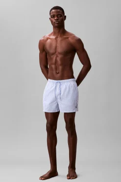 Calvin Klein Ba&ntilde;ador corto rayas cord&oacute;n^Hombre Baño