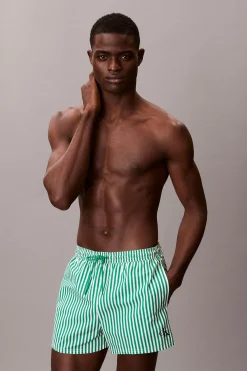 Calvin Klein Ba&ntilde;ador corto rayas cord&oacute;n^Hombre Baño