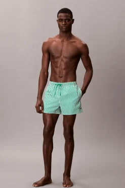Calvin Klein Ba&ntilde;ador corto rayas cord&oacute;n^Hombre Baño