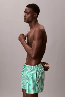 Calvin Klein Ba&ntilde;ador corto rayas cord&oacute;n^Hombre Baño