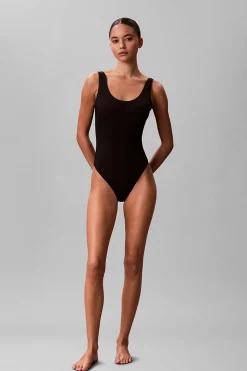 Calvin Klein Ba&ntilde;ador escote espalda^Mujer Baño